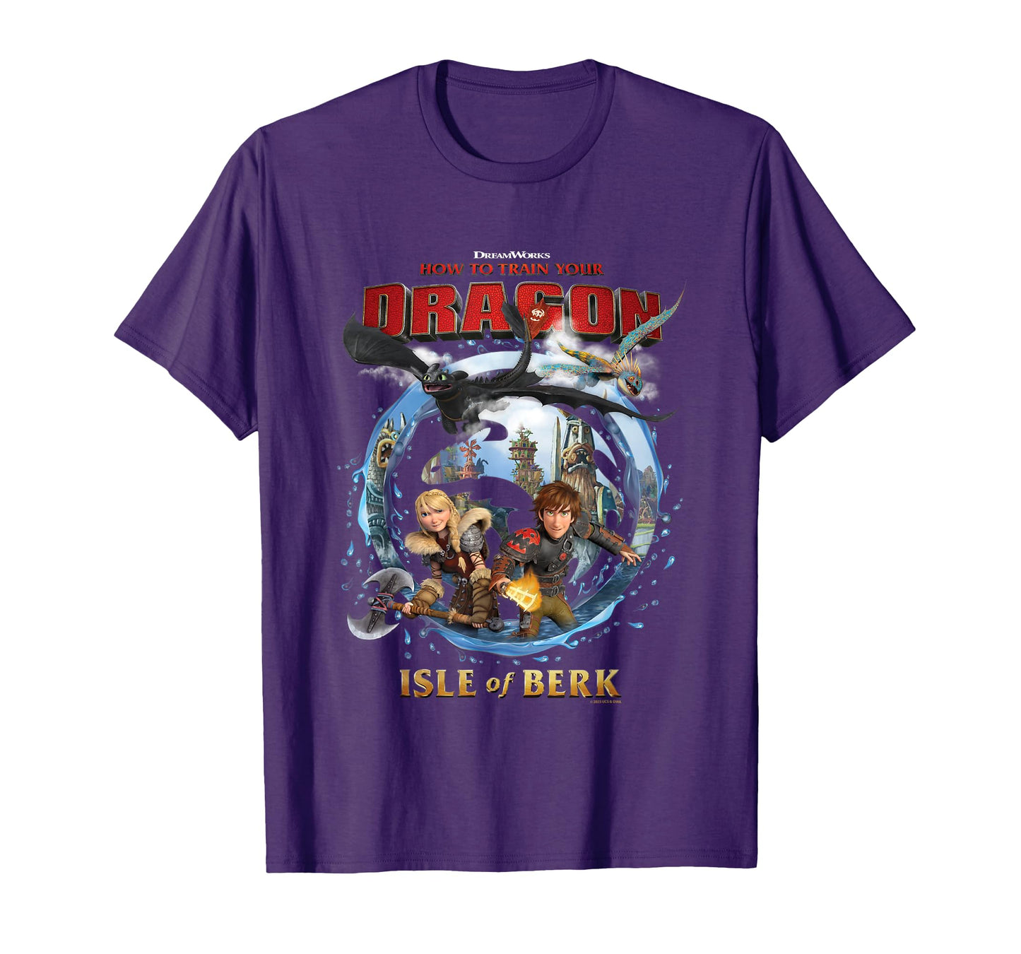 Universal Epic Universe Isle of Berk Dragons Portal Opening T-Shirt