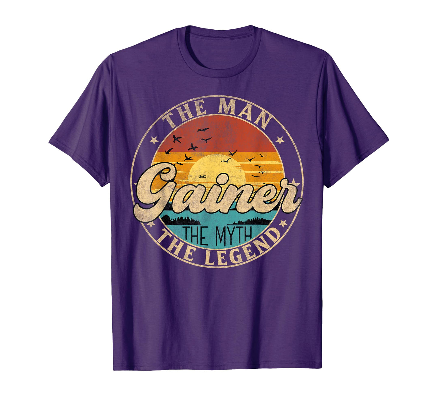 GAINER The Man The Myth The Legend First Name T-Shirt