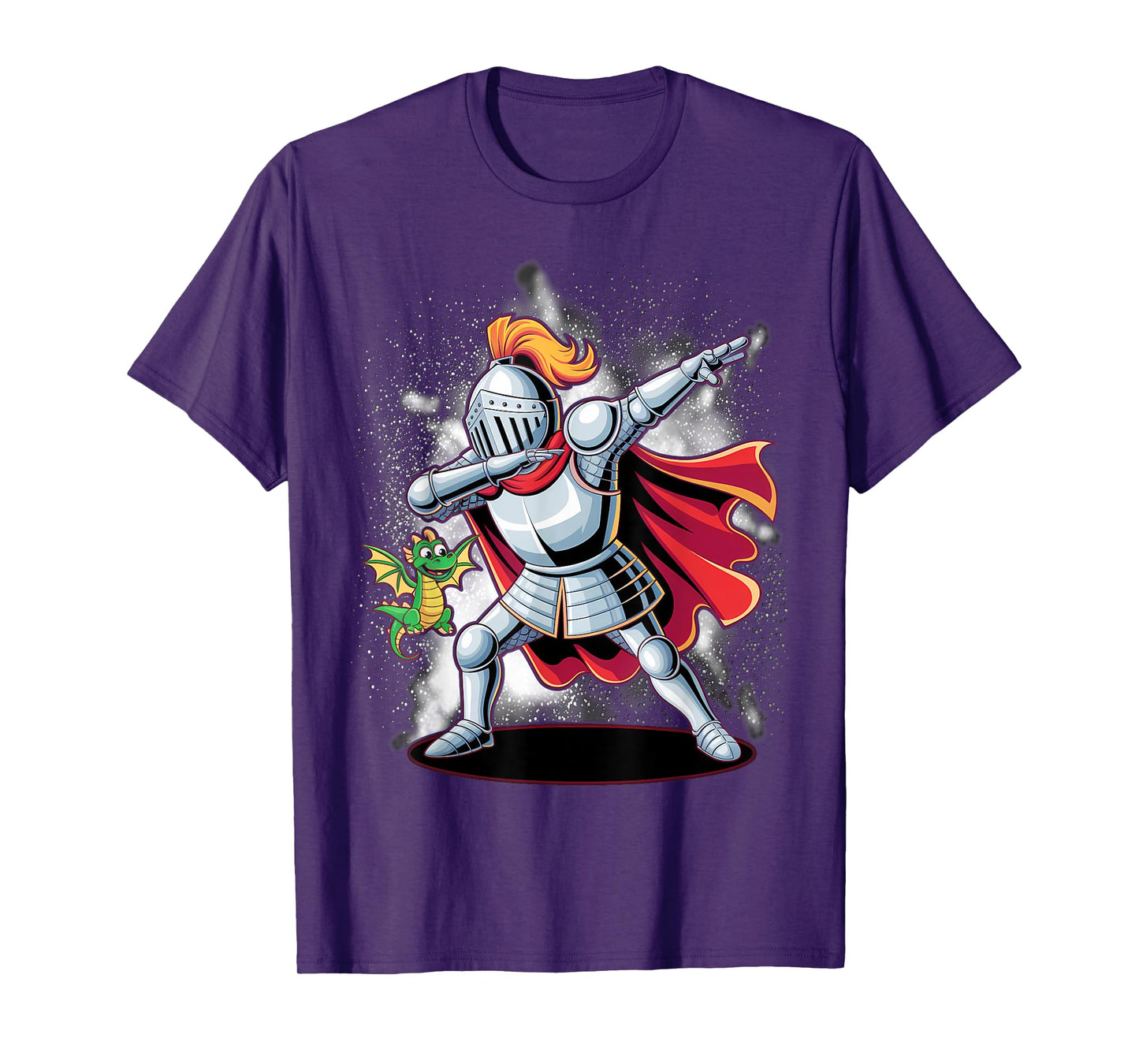 Ren Faire Dabbing Medieval Knight Dragon Funny Renaissance T-Shirt