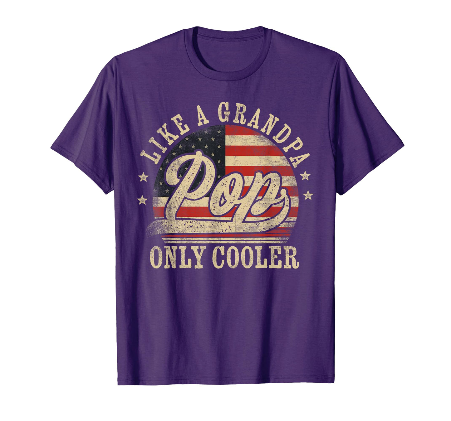 Pop Like a Grandpa Only Cooler Pop Father's Day T-Shirt