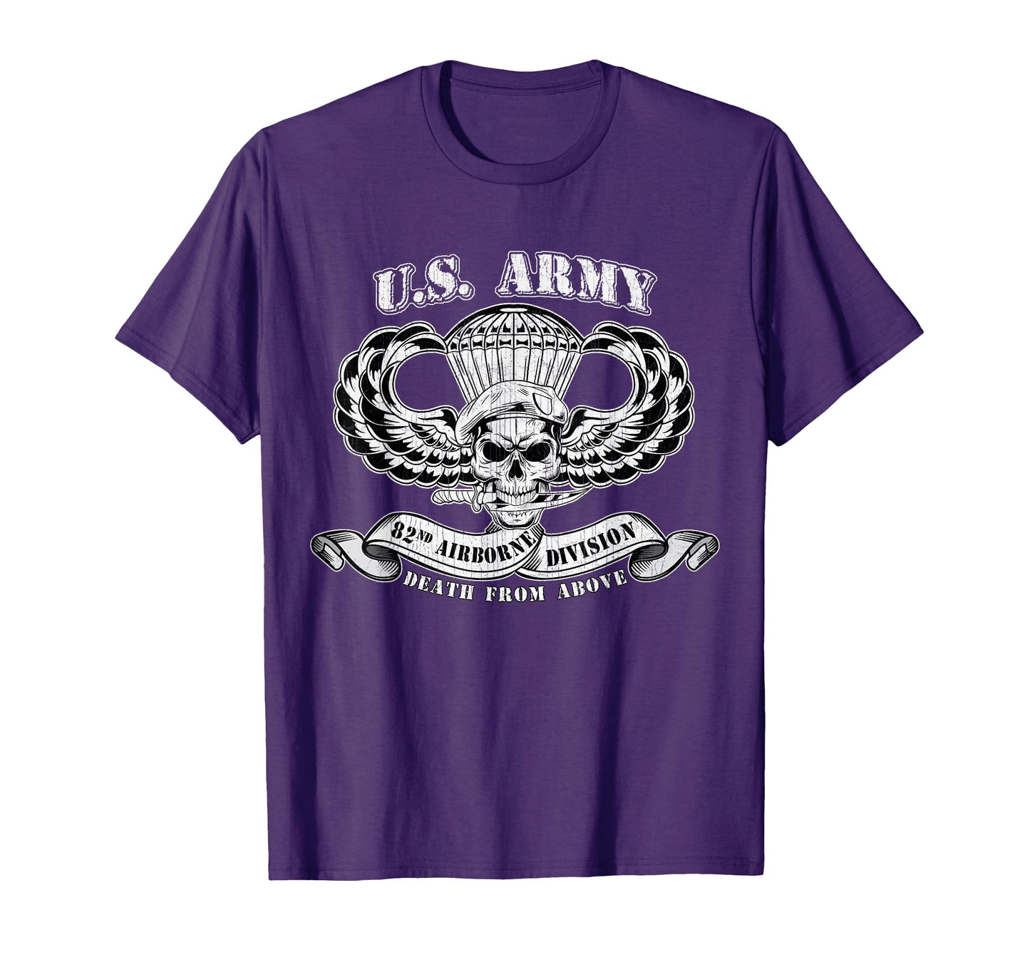 82nd Airborne Division Paratrooper Veteran Fort Bragg Gifts T-Shirt