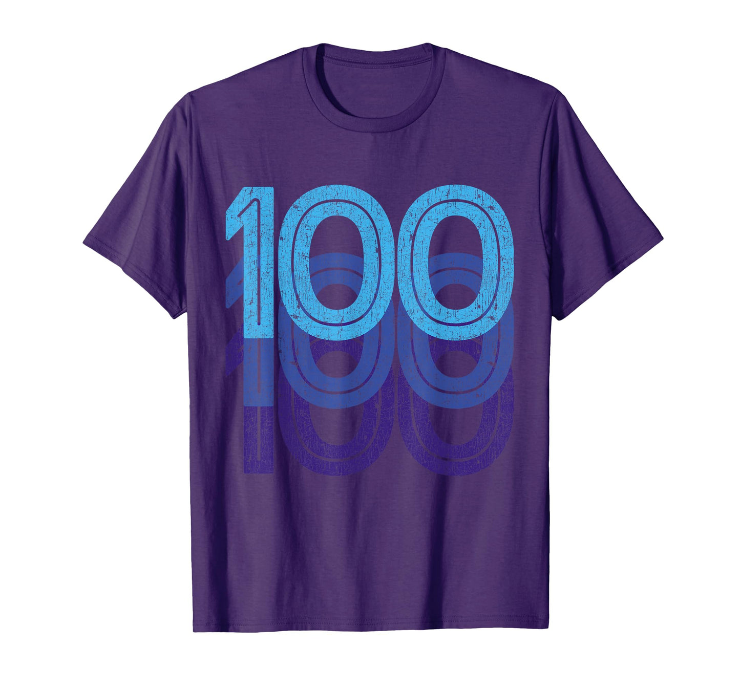 100 Lucky Number 100th Year Birthday Age Sports Team T-Shirt