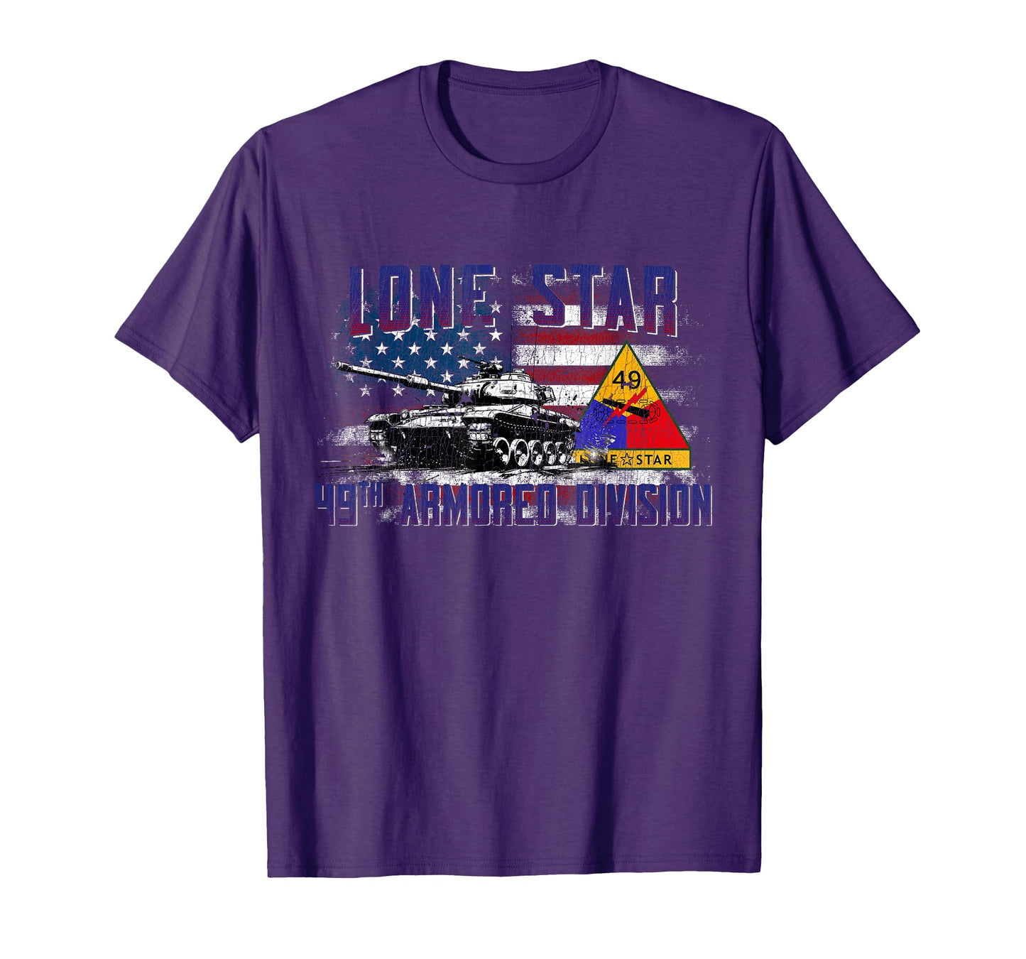 Veteran 49th Armored Division Lone Star Vintage Gifts T-Shirt