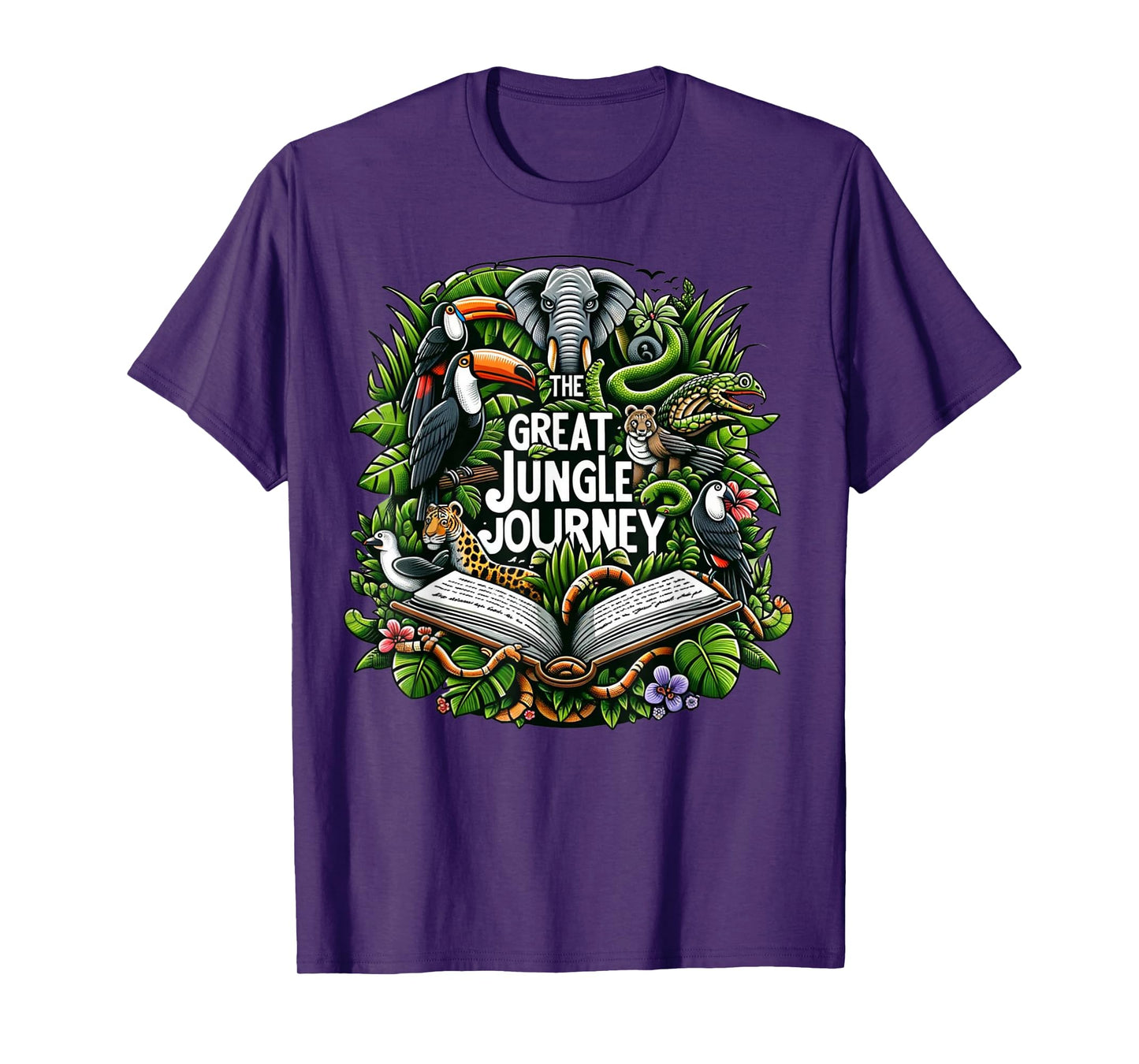 Jungle Journey VBS 2024 Vacation Bible School Summer Camp T-Shirt