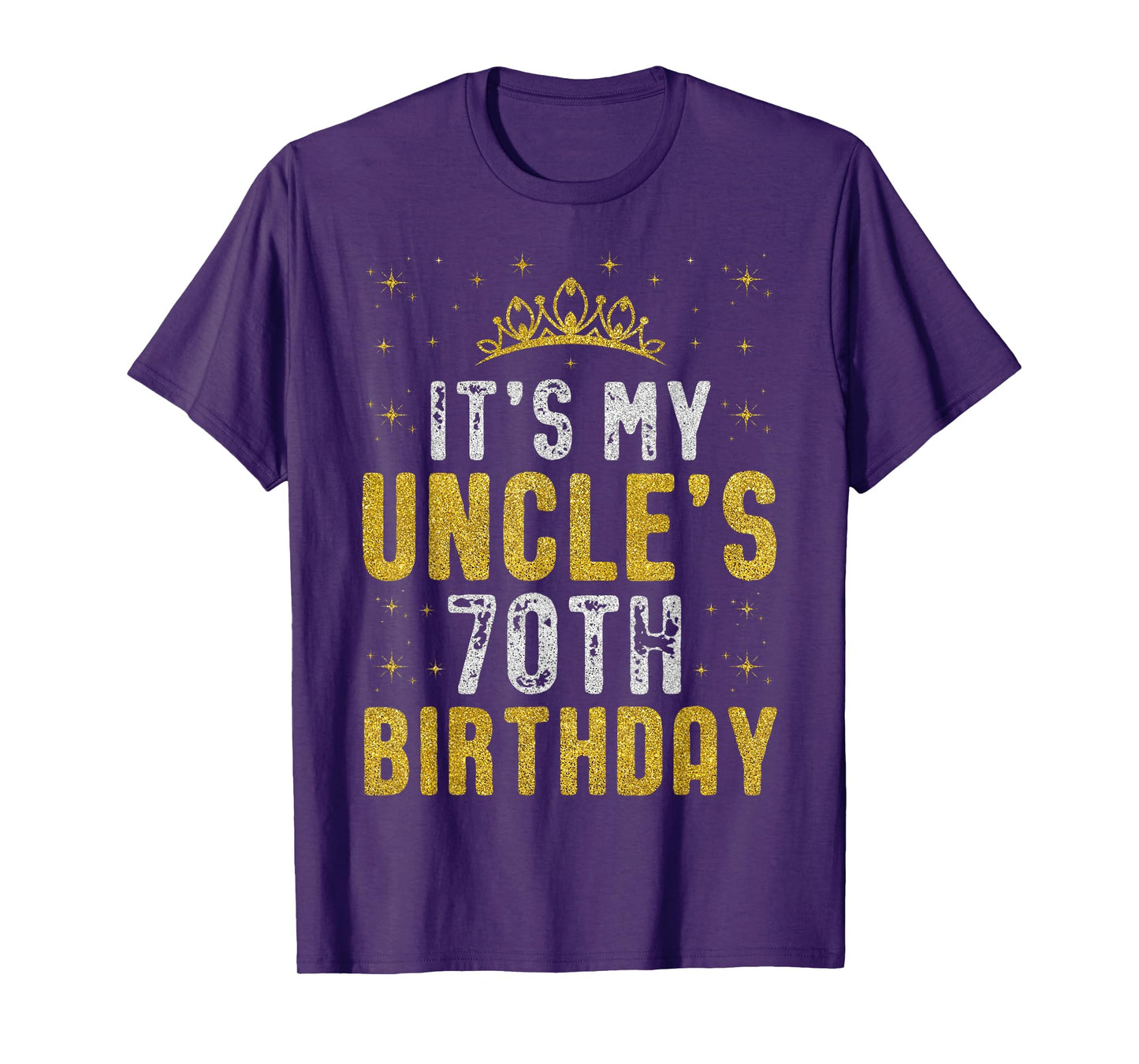 Happy It's My Uncle's 70th Birthday 1955 70 Years Old T-Shirt