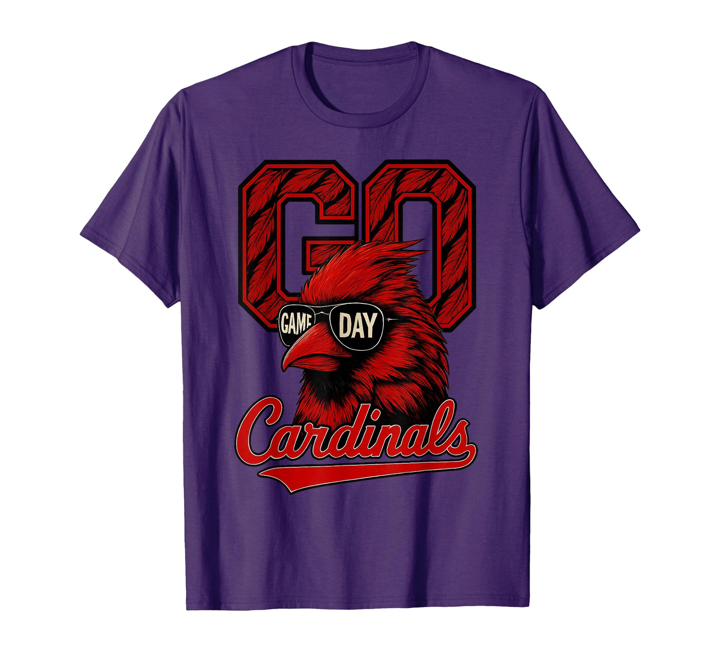 Retro Go Cardinals Game Day Gifts for Men Women Kid Boy Girl T-Shirt