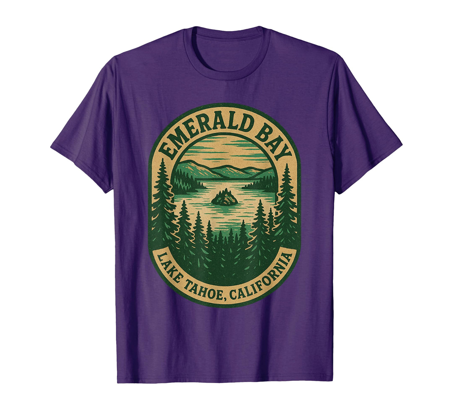 Emerald Bay Lake Tahoe California Souvenir T-Shirt