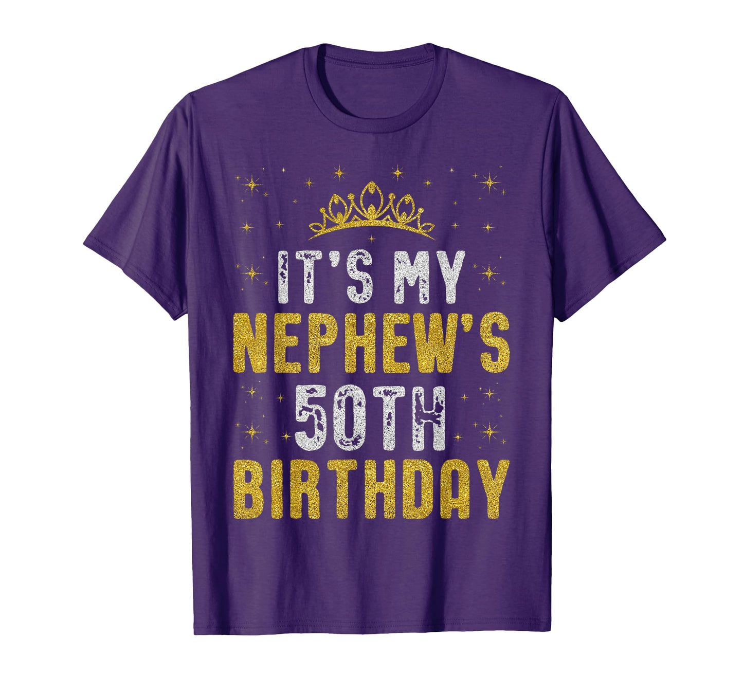 Happy It's My Nephew's 50th Birthday 1975 50 Years Old T-Shirt