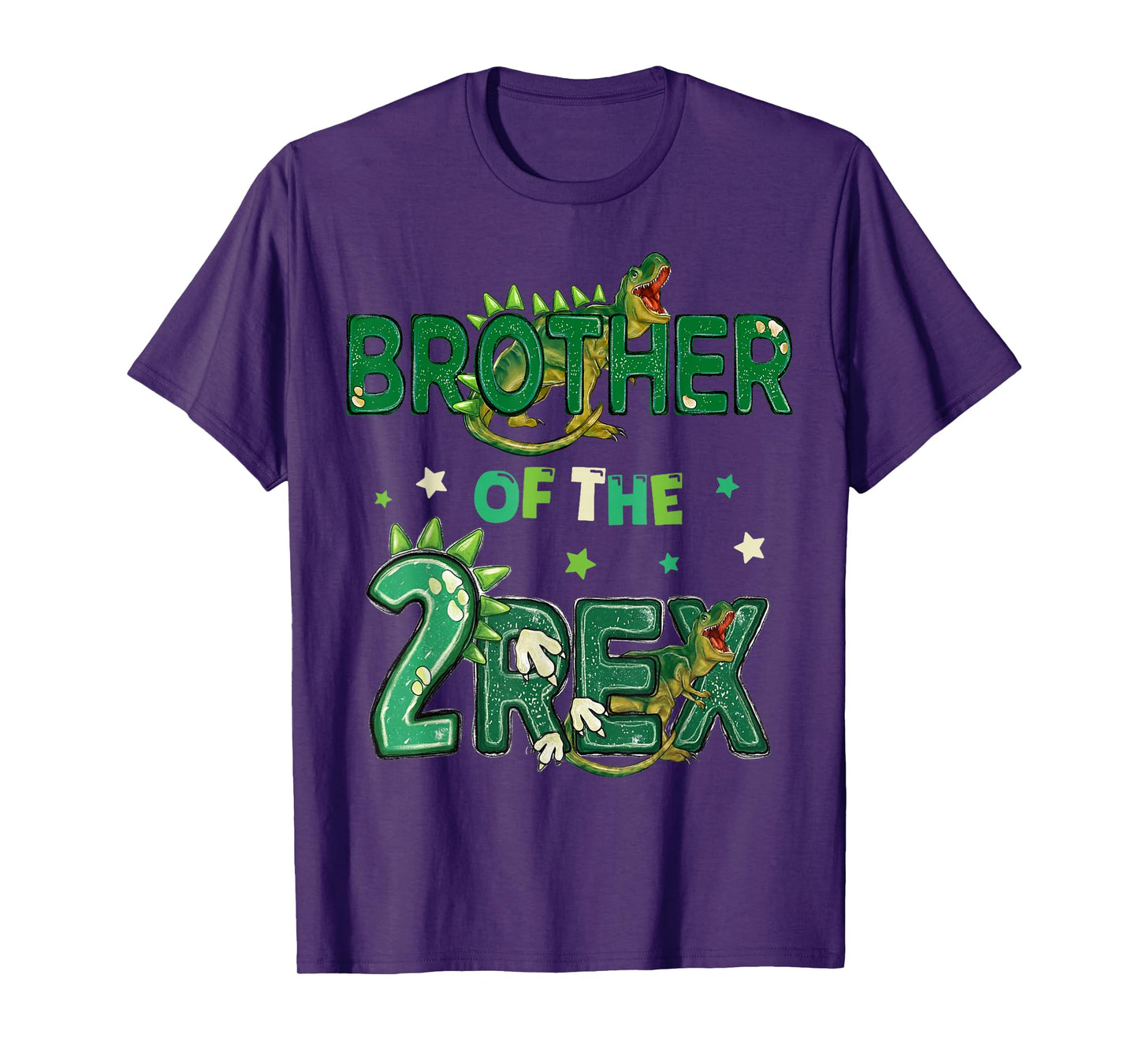 Brother of The Two Rex Birthday Dinosaur Family Matching T-Shirt