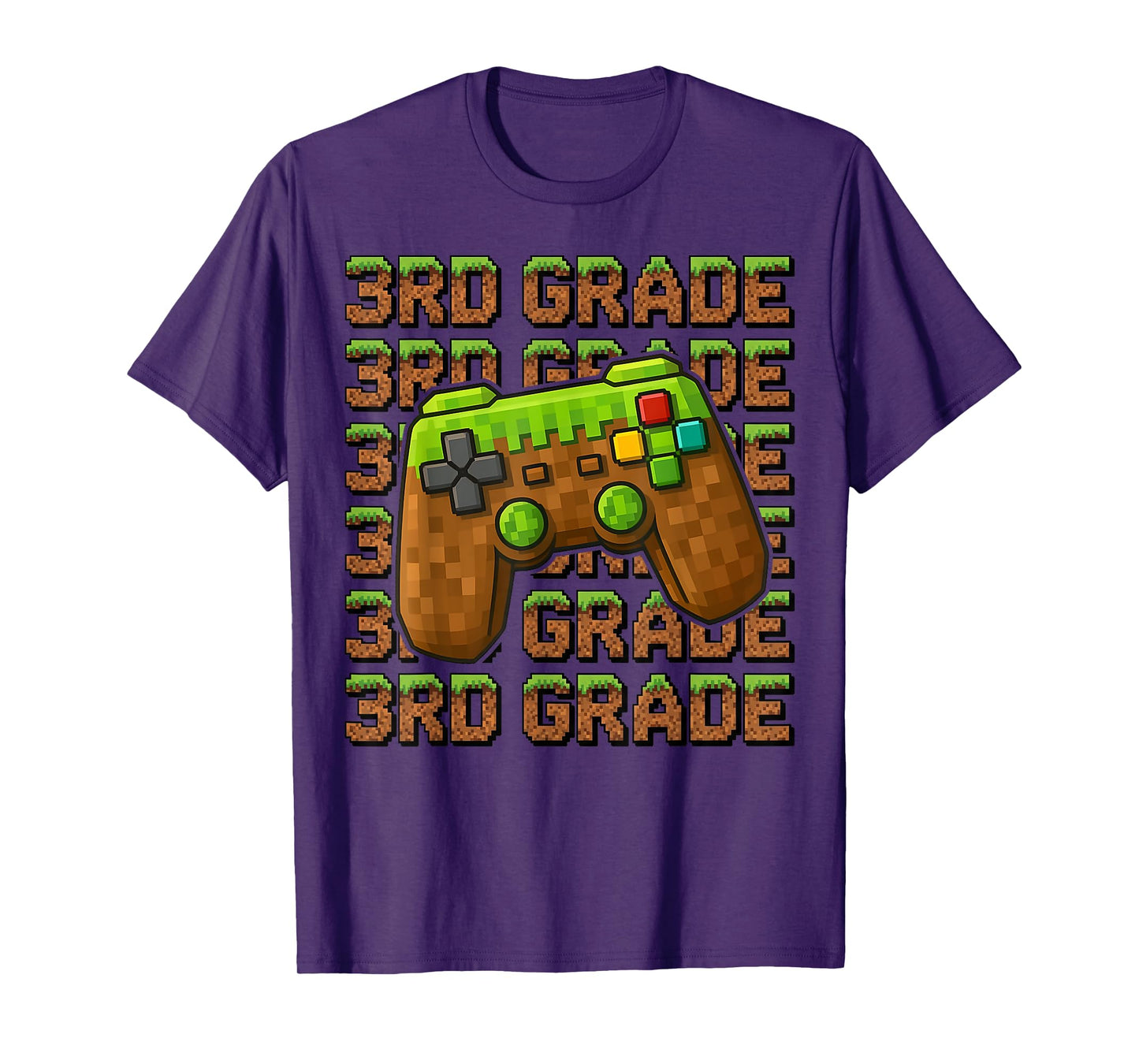 First Day of 3rd Grade Level Begins Back to School Girl Boy T-Shirt