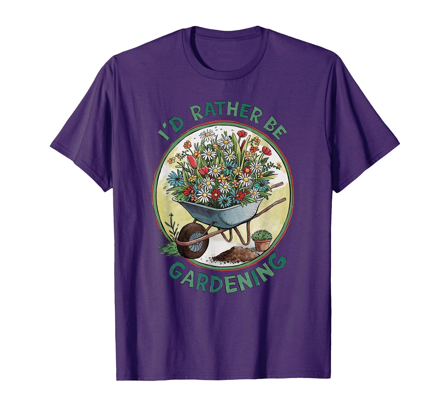 Gardening Funny Gardener Plant Garden Life Farmer T-Shirt