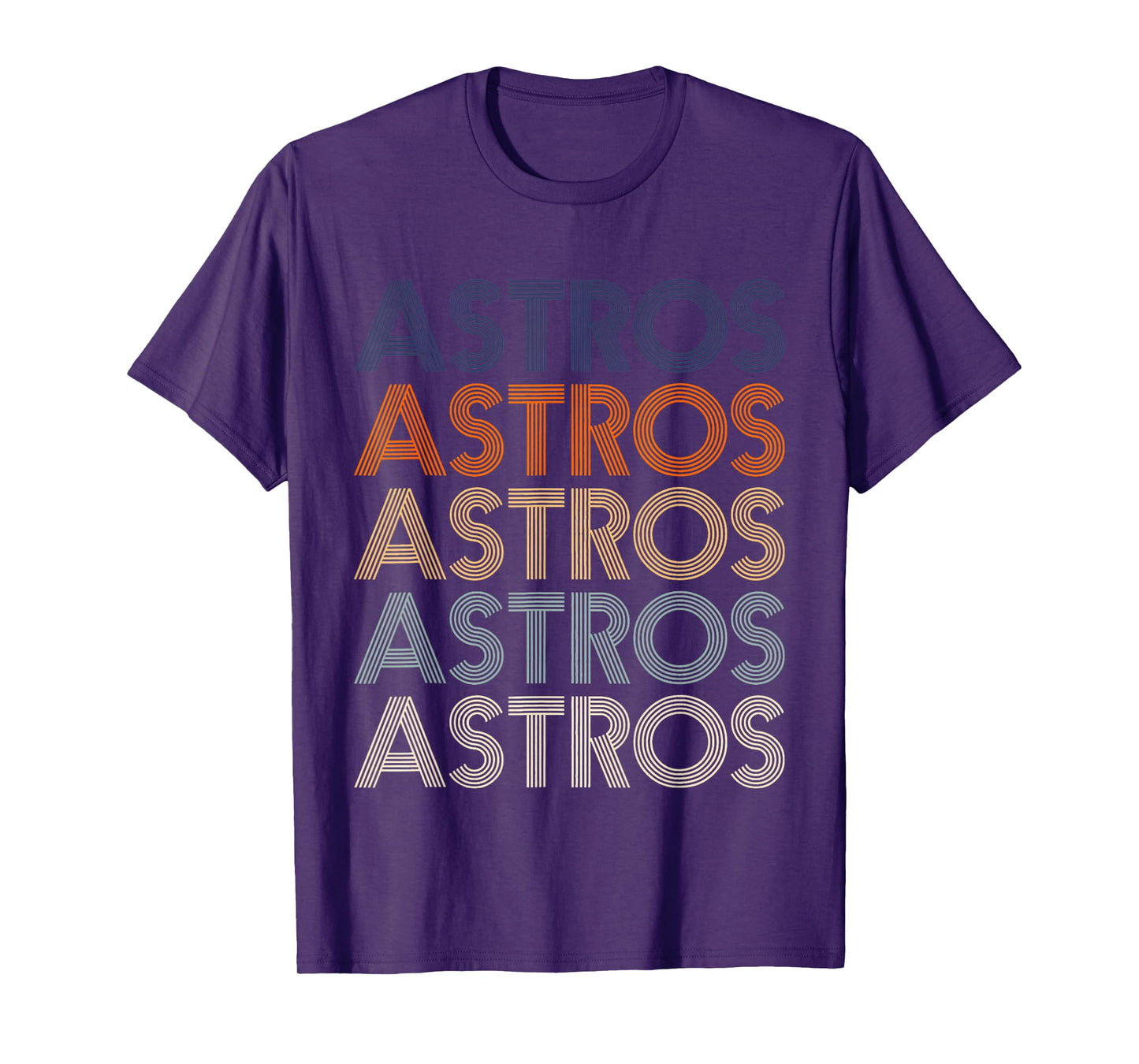 Vintage Astros Retro Style 70s 80s First Name T-Shirt