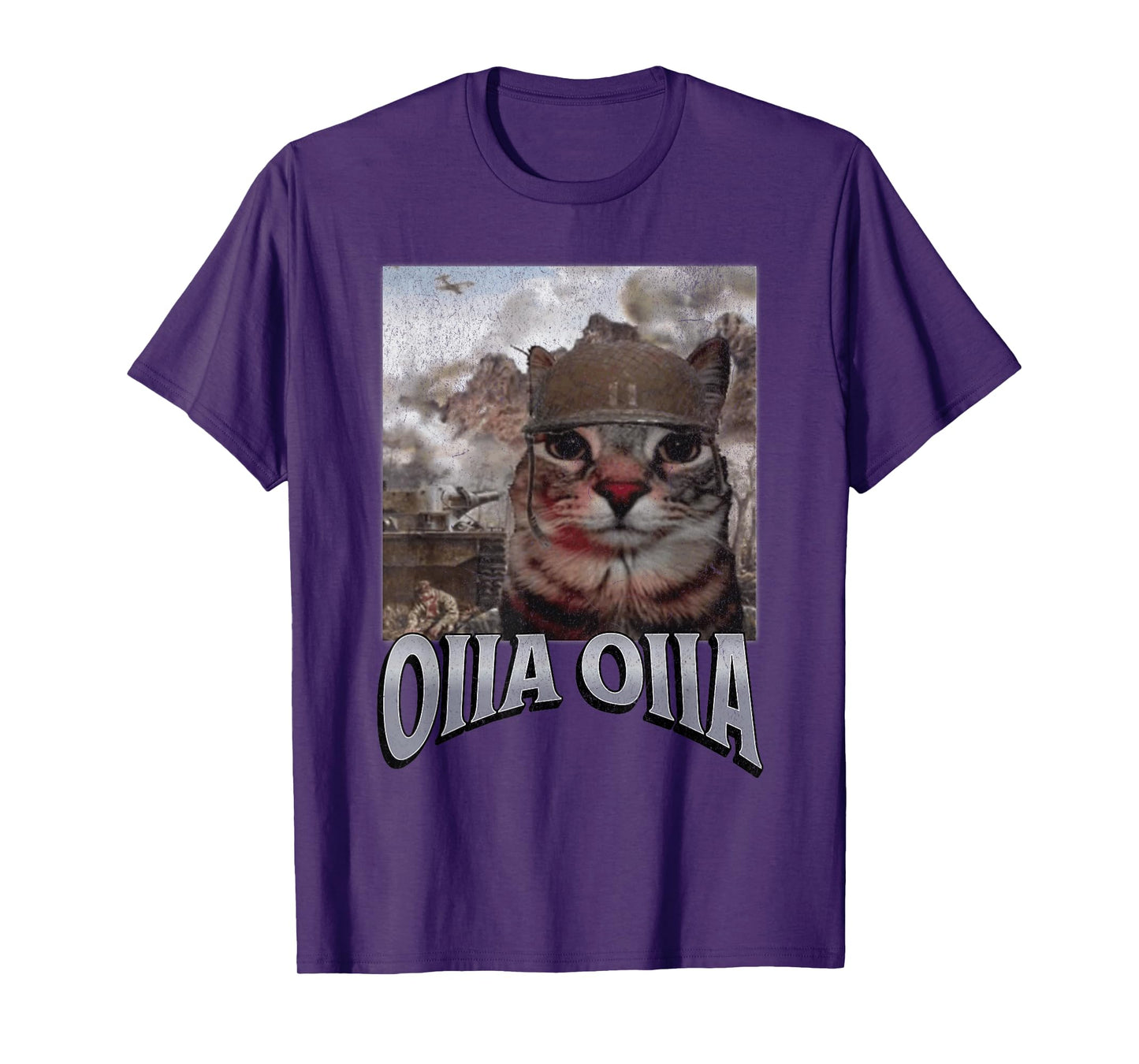 Oiia Oiia Funny Cat Meme Bootleg Graphic Men Women T-Shirt