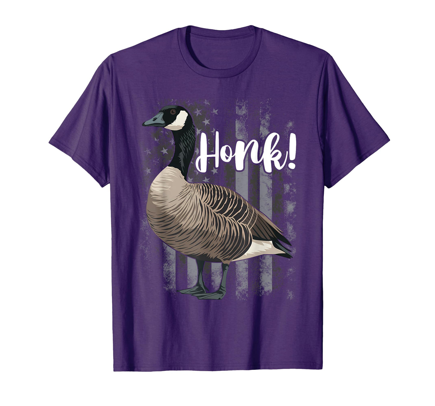 Canadian Goose Honk Funny Cute Bird Hunter T-Shirt