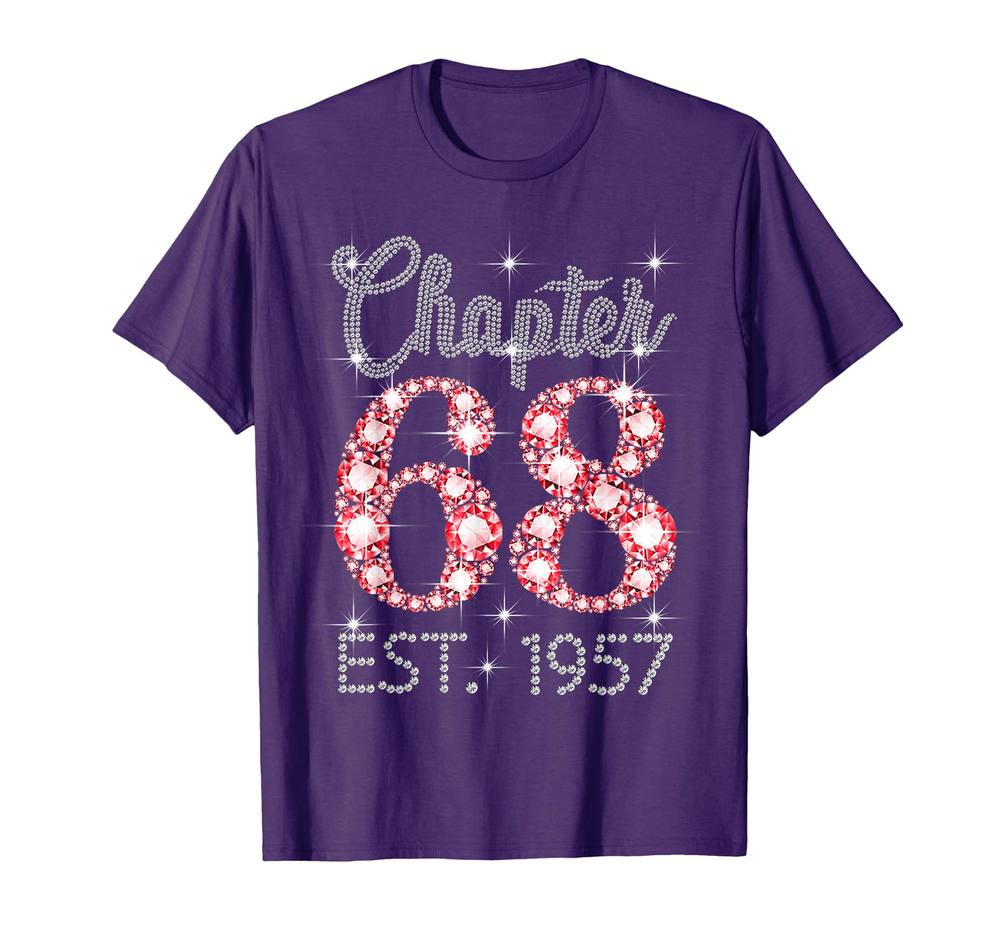 Chapter 68 EST 1957 Happy 68Th Birthday Girl Men Women T-Shirt