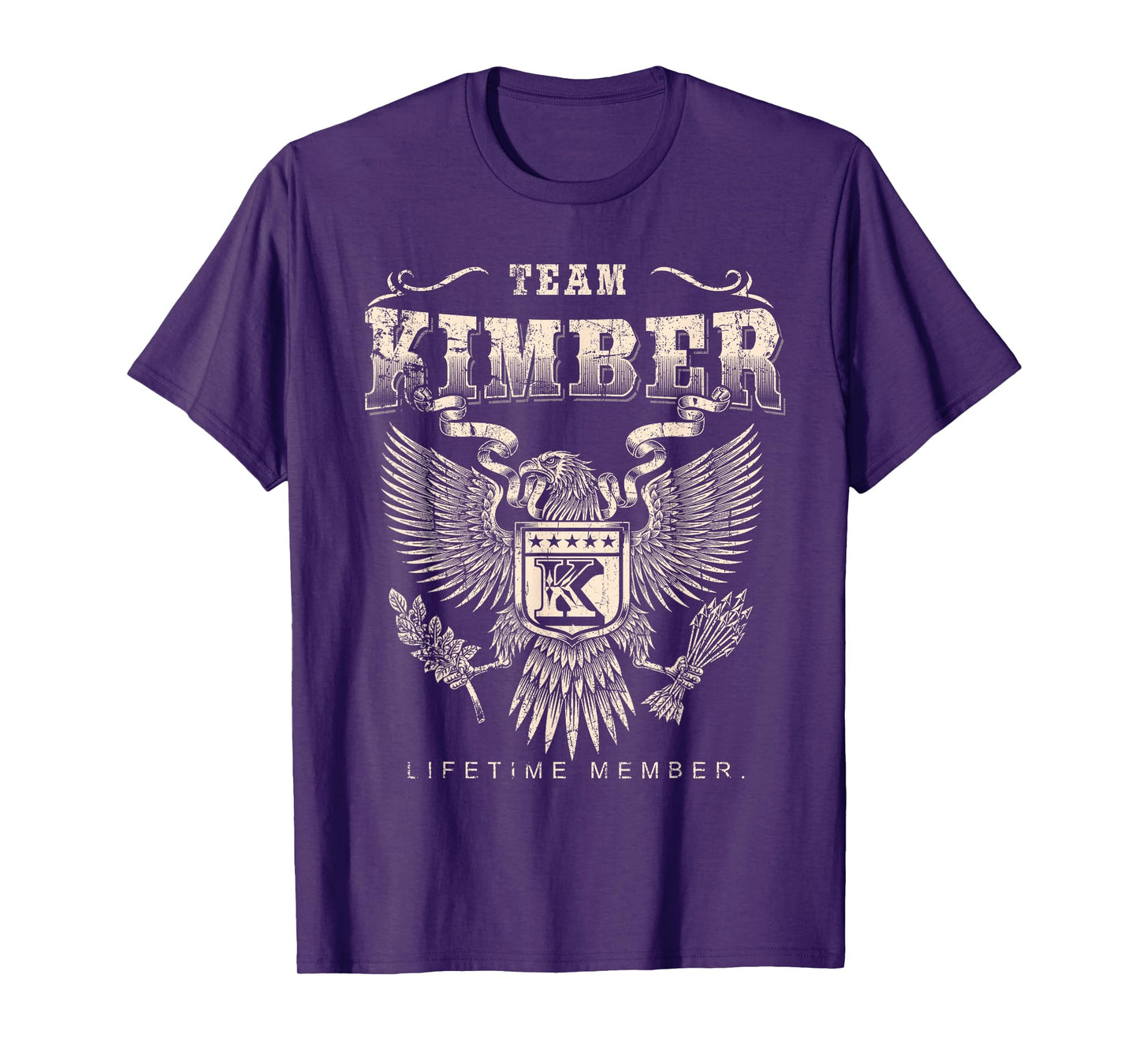 Team Kimber Family Name Lifetime Member T-Shirt T-Shirt