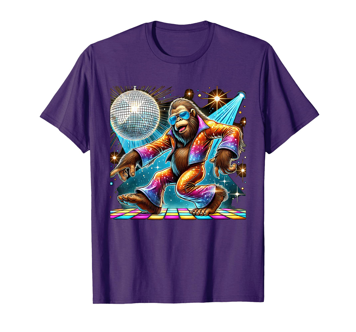 Aesthetic Bigfoot Disco T-Shirt