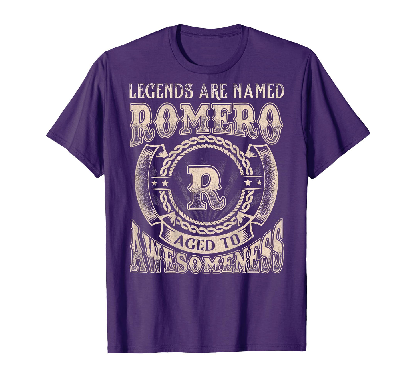 Romero Name Shirt Legends are Named Romero T-Shirt