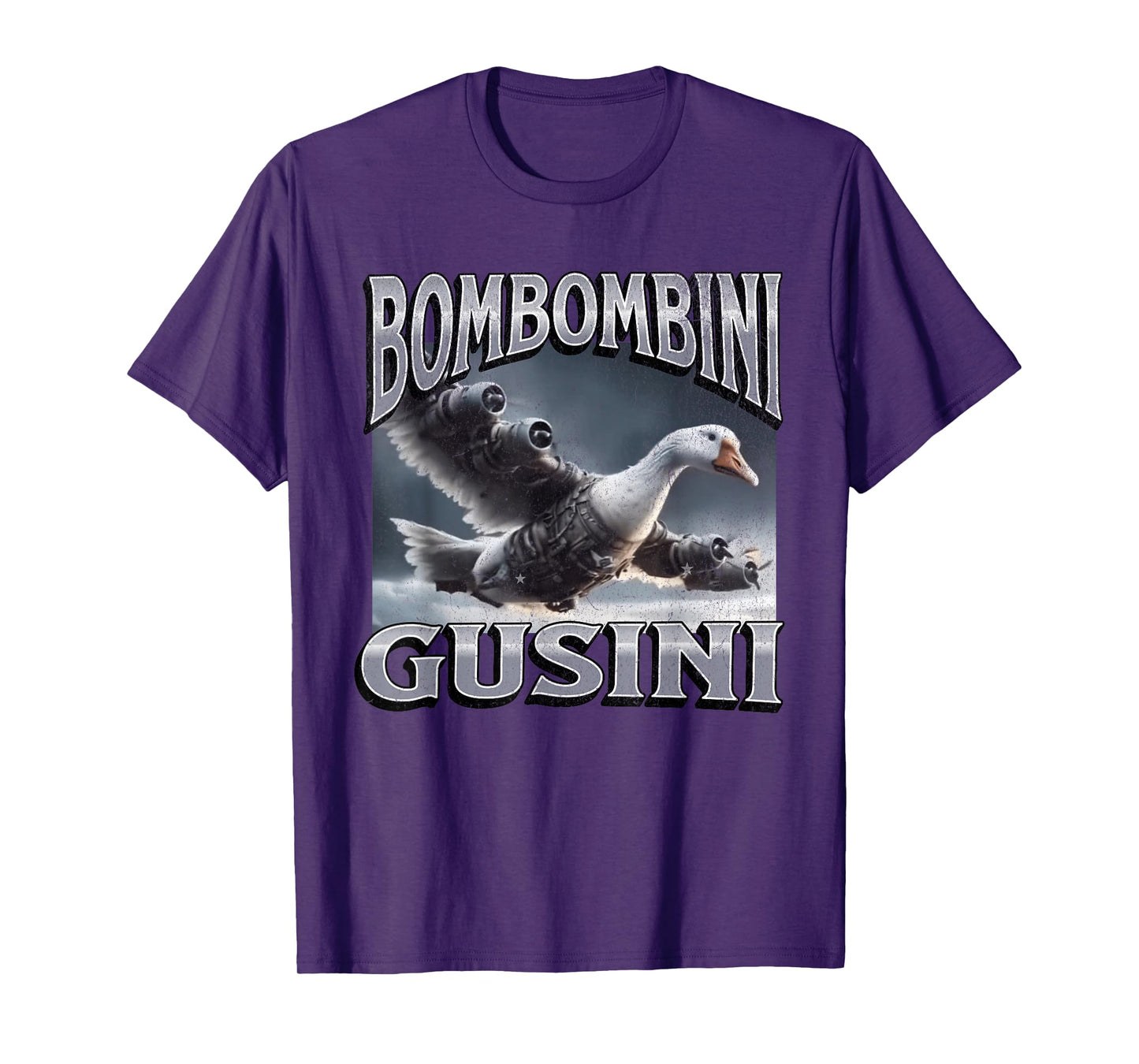 Bombombini Gusini Funny Italian Brainrot Meme Graphic T-Shirt