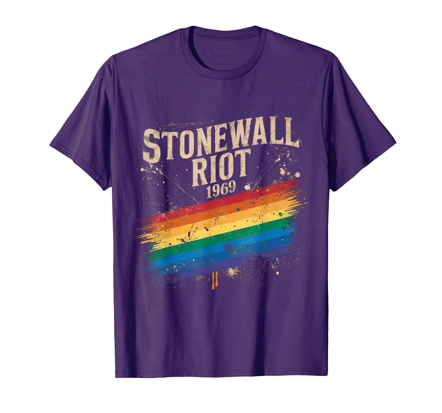 Stonewall Riot LGBT History Pride Was A Riot Gay Pride Month T-Shirt
