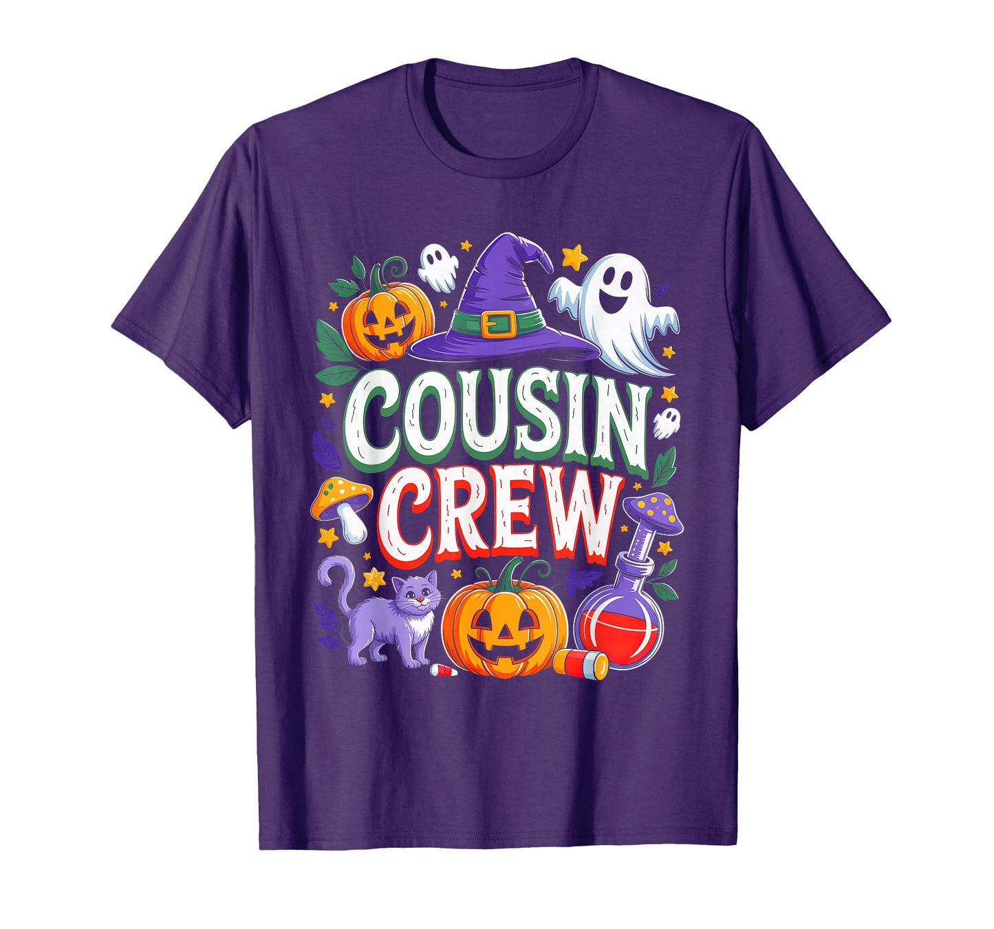 Halloween Cousin Crew Boo Pumpkin for Kid Girl Boy Toddler T-Shirt