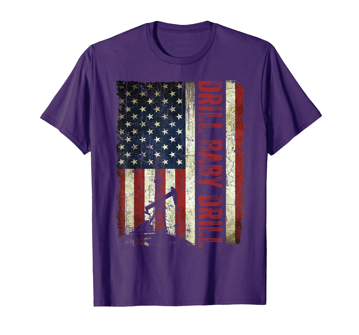 Drill Baby Drill Oil Worker T-Shirt