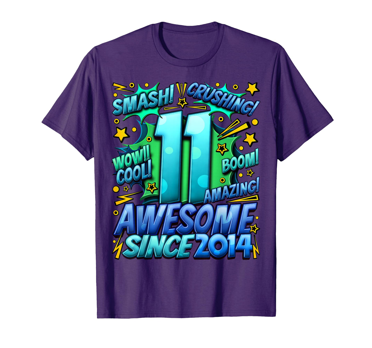 11 Year Old Gifts For Boys 11th Birthday Boy 11 Year Old Boy T-Shirt