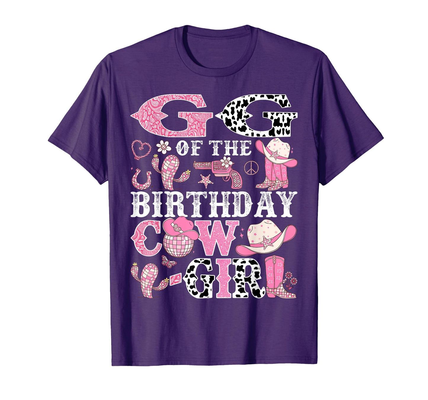 GG Of The Birthday Cow-Girl Rodeo CowGirl Birthday T-Shirt