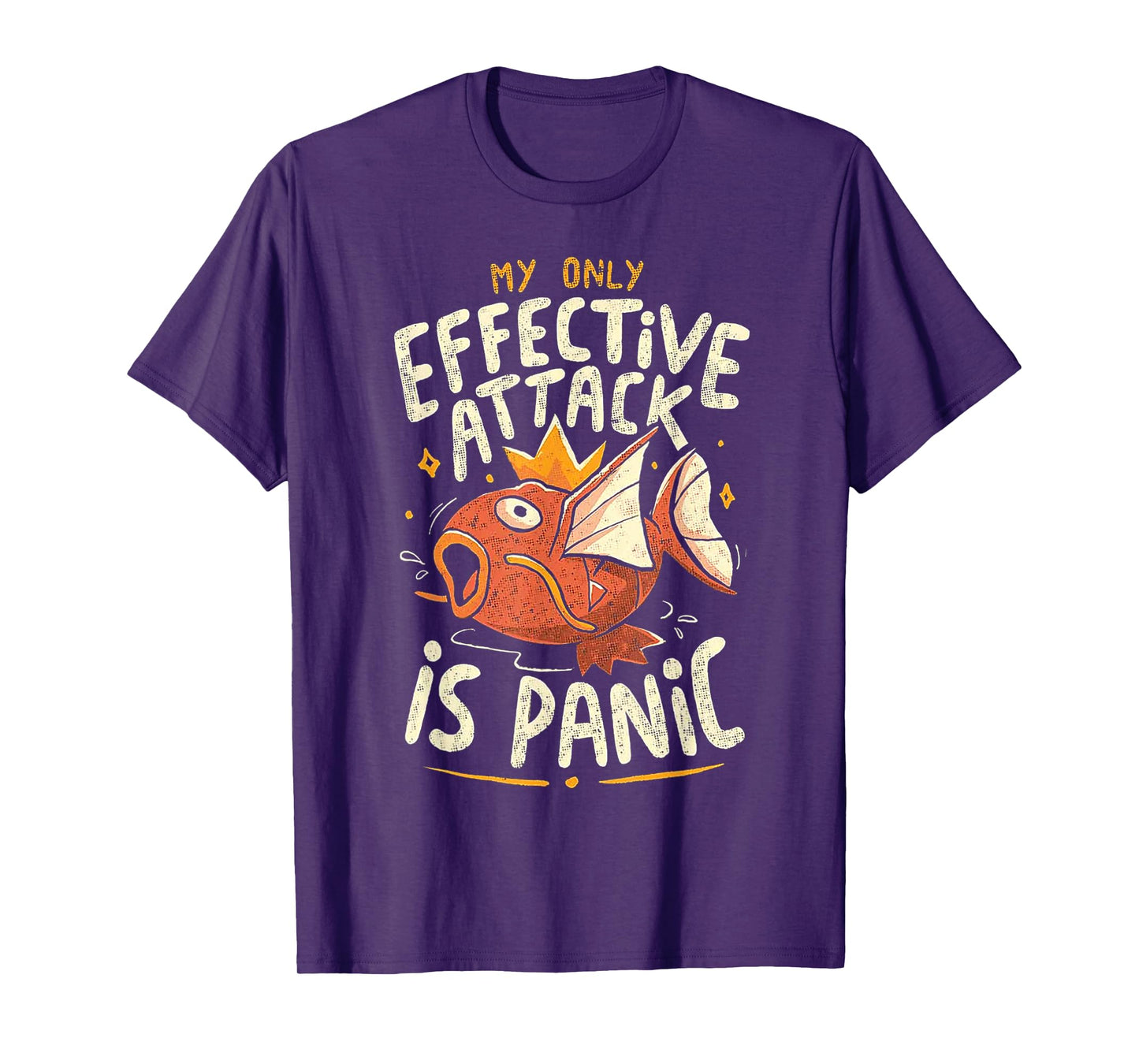 Fish My Only Effective Attack Is Panic T-Shirt