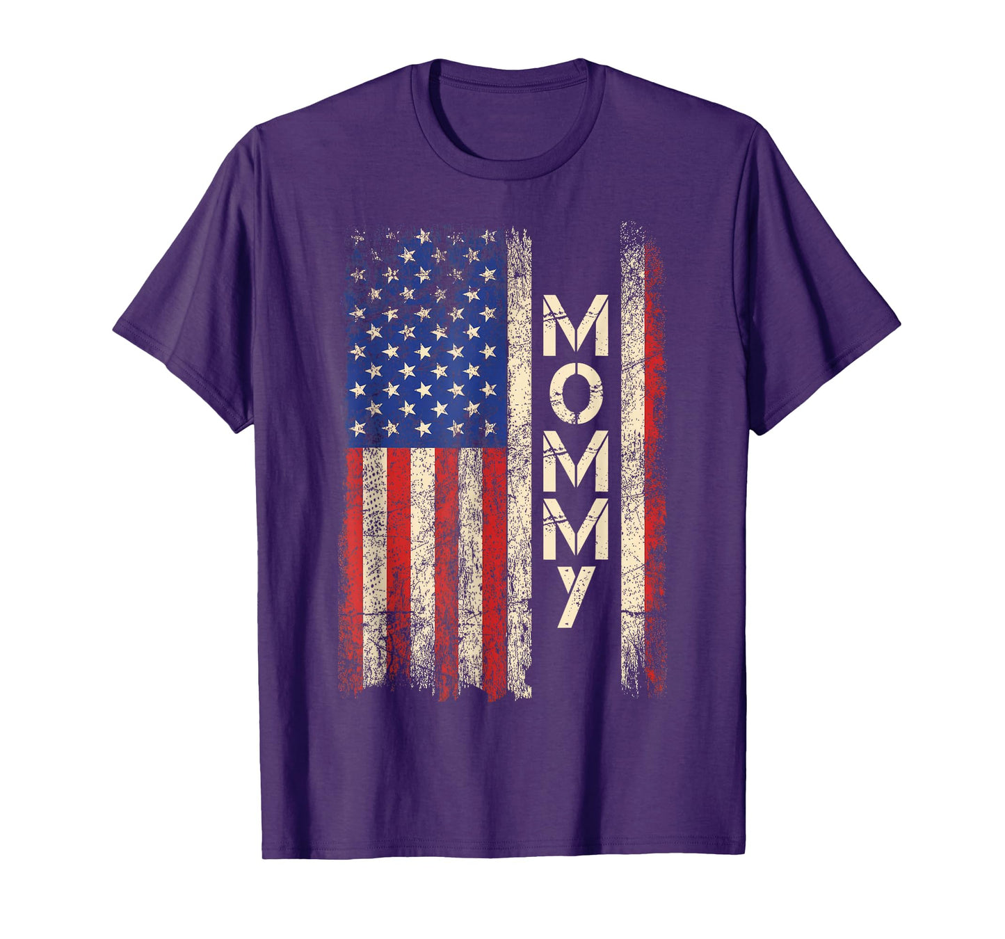 Mommy American Flag Mother's Day For Women T-Shirt