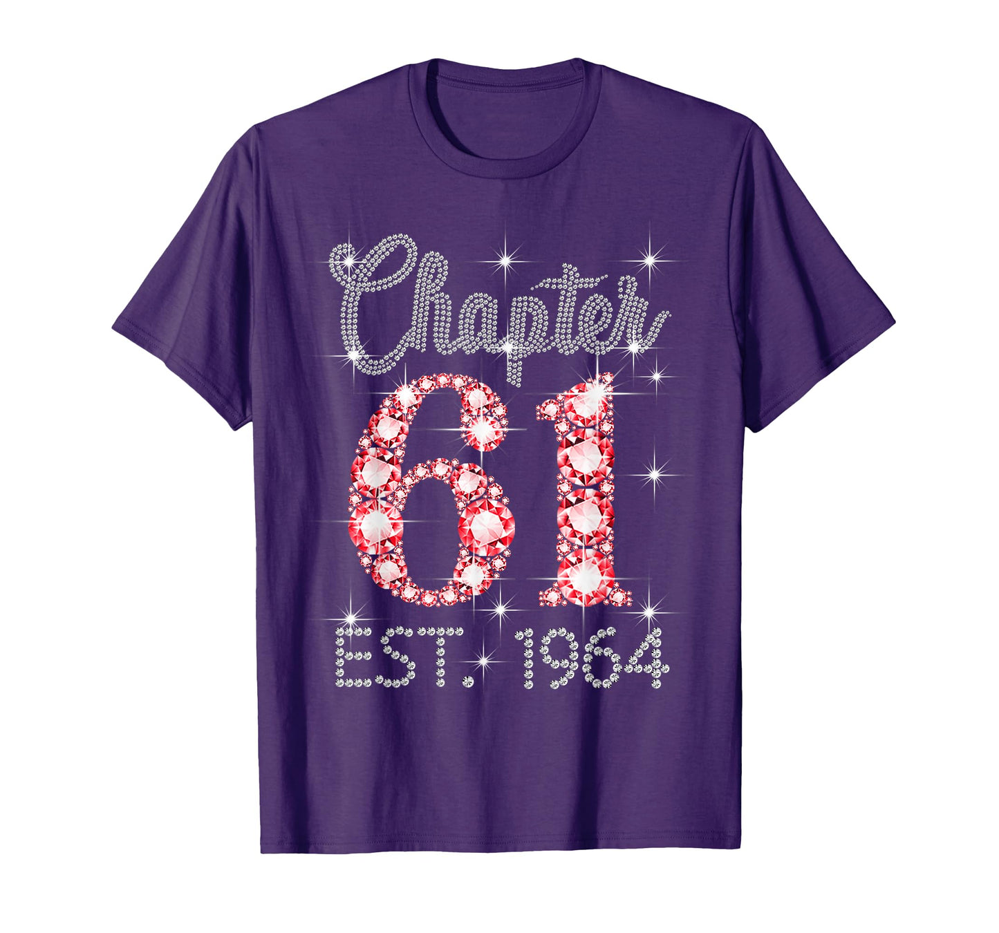 Chapter 61 EST 1964 Happy 61st Birthday Girl Men Women T-Shirt
