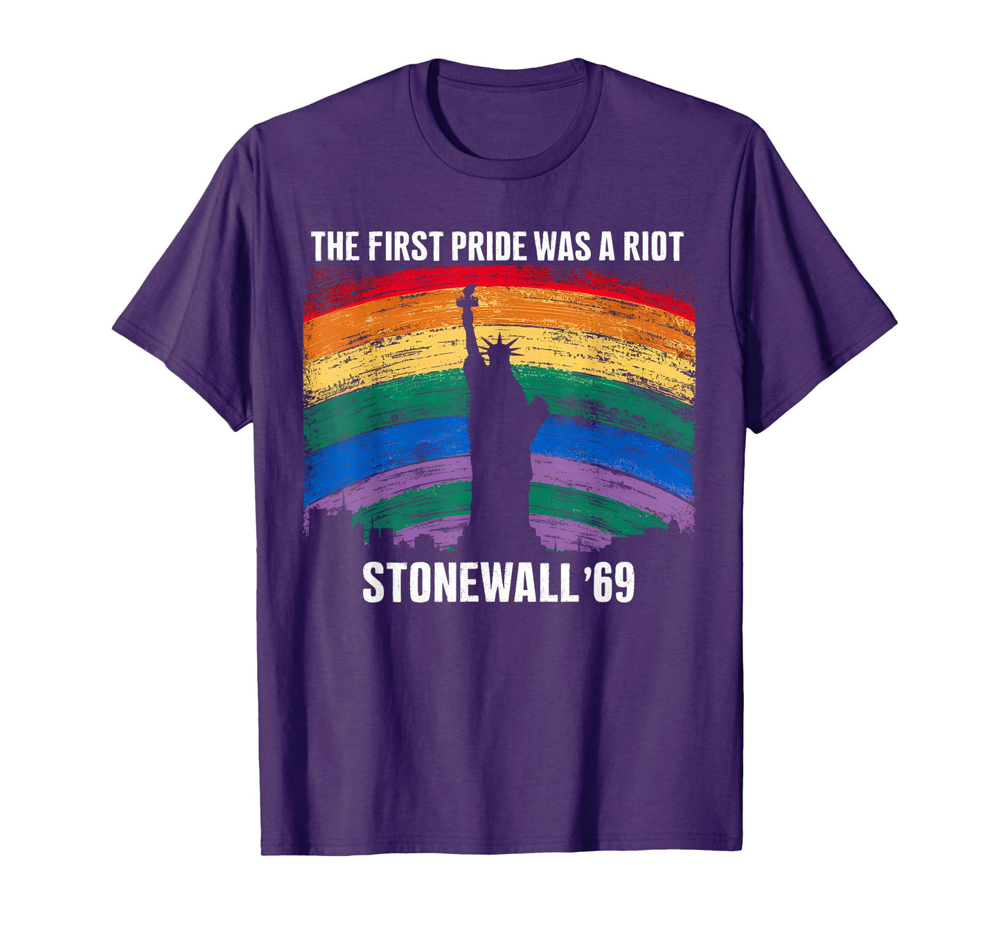 Stonewall Riot LGBT History Pride Was A Riot Gay Pride Month T-Shirt