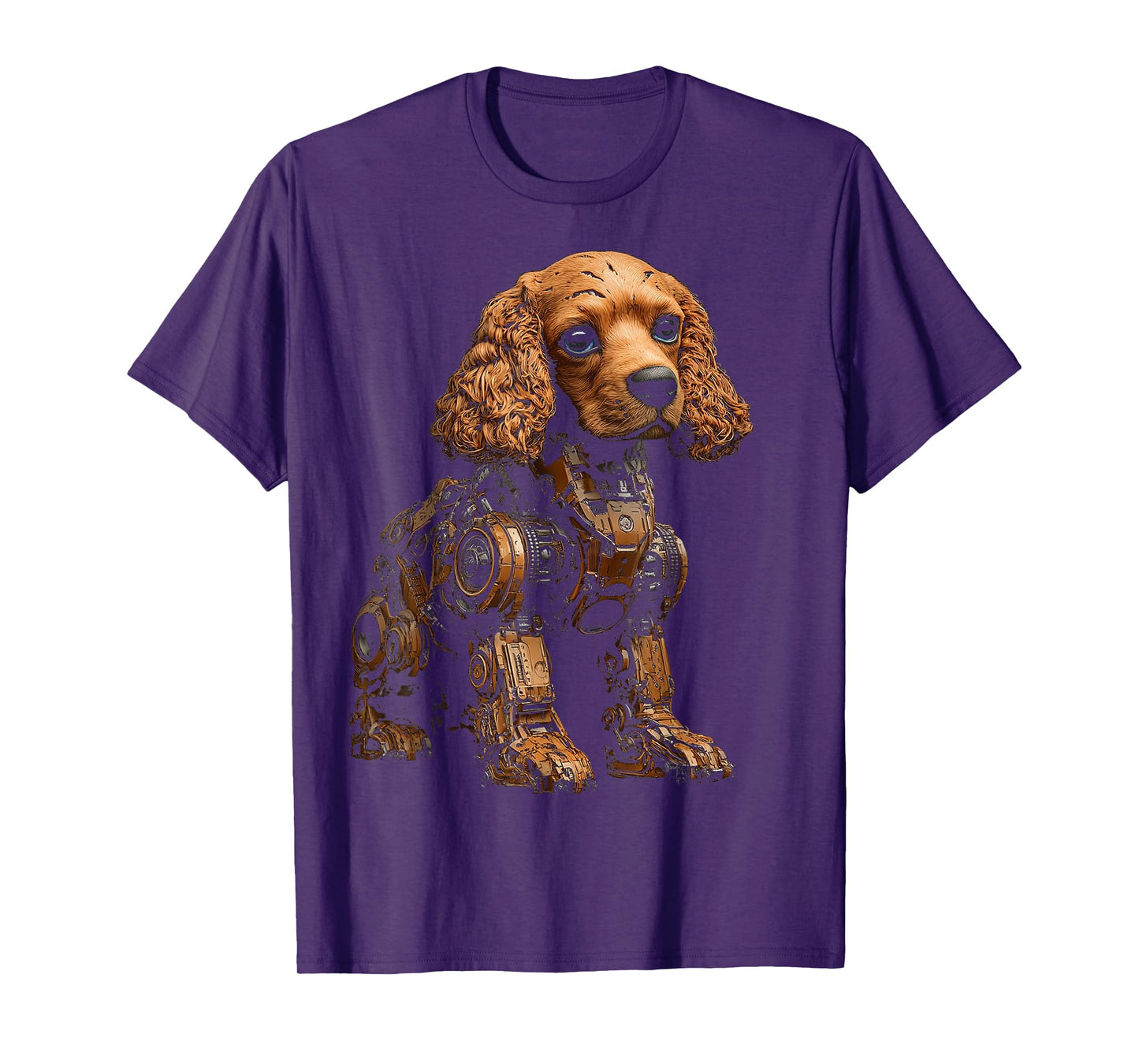 Cocker Spaniel Dog Pet Artwork Blue Eyes Cocker Spaniel T-Shirt for Men Women Kids