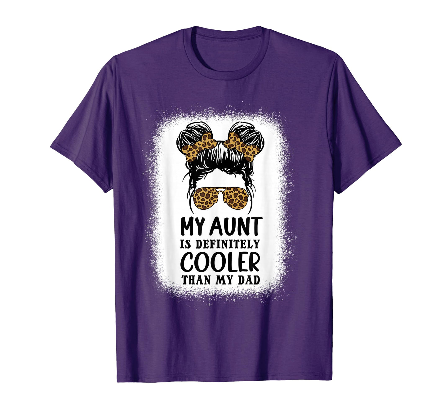My Aunt Is Definitely Cooler Than My Dad Girls Niece Nephew T-Shirt