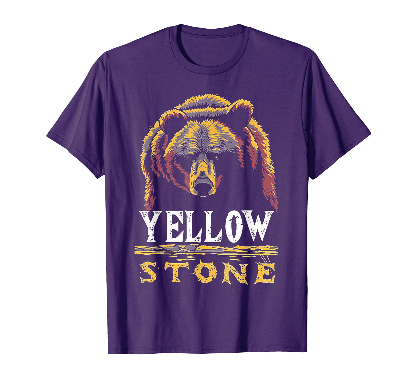 Yellowstone - US National Park Vintage Men Women Kids Retro T-Shirt