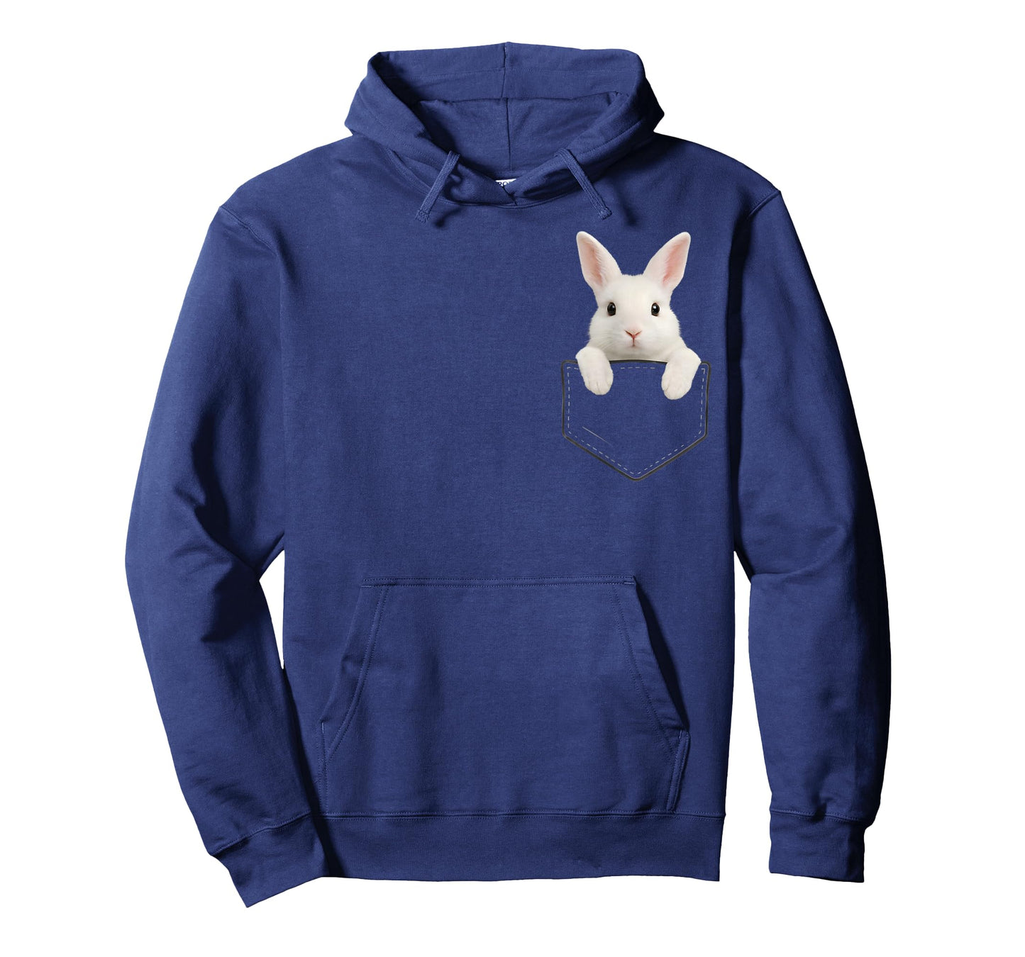 Cute Bunny Pocket Rabbit Easter Men Women Boys Girls Kids T-Shirt