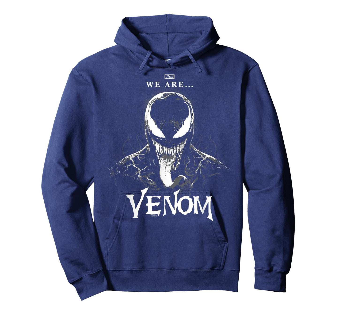 Marvel - Venom - Oversized Portrait T-Shirt - Hoodie | Navy