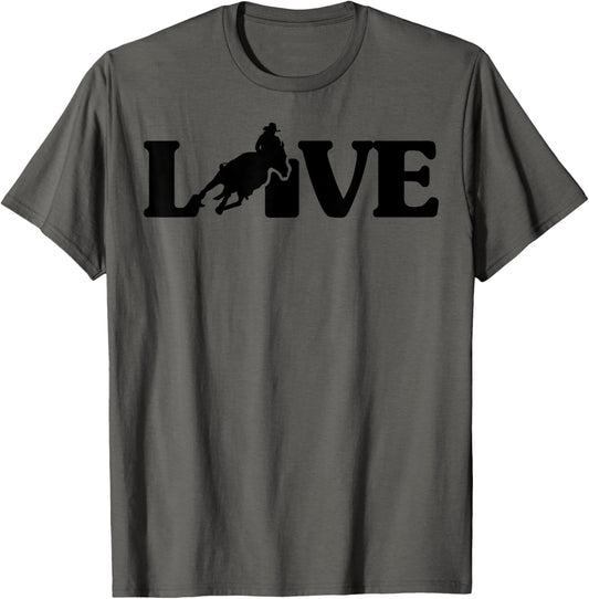 Cool Barrel Racing Gift For Women Girls Rodeo Show Lovers T-Shirt