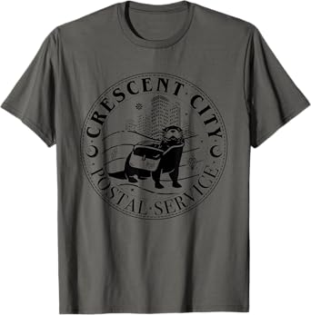 Crescent City Postal Service Messenger Otter Crescent City T-Shirt