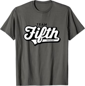 5th Grade TEAM School Teacher Fifth Baseball-Style Shirt T-Shirt