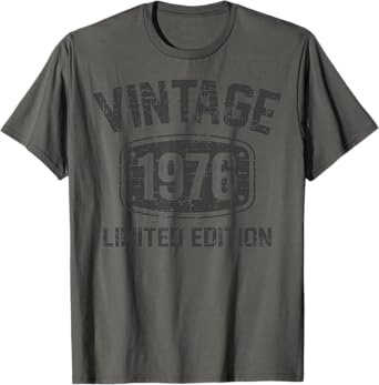46 Years Old Vintage 1976 Limited Edition 46th Birthday T-Shirt
