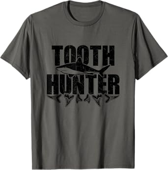 Shark Teeth Tooth Hunting Finding Shark Teeth T-Shirt