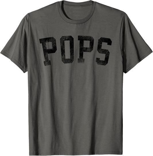 Pops - Classic Bold Font Birthday Pops T-Shirt