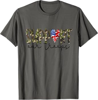 Support Our Troops Men Women T-Shirt T-Shirt