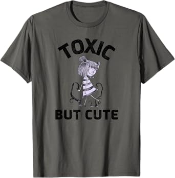 Toxic but cute creepy funny Halloween graphic T-Shirt