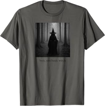 Halloween Boo Basic Witch T-Shirt