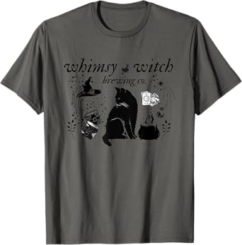 Whimsy Witch Brewing Co. Spooky Salem Witch T-Shirt