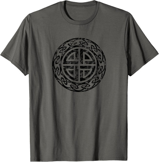 Vintage Protection Shield Knot Celtic Norse Viking T-shirt T-Shirt