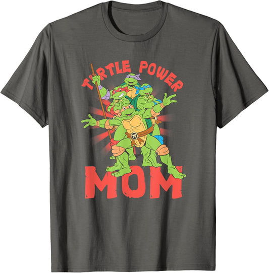 Teenage Mutant Ninja Turtles Mom Turtle Power Poster T-Shirt