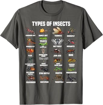 Funny Entomology Insect Bug Lover Men Women Boys Girls Kids T-Shirt